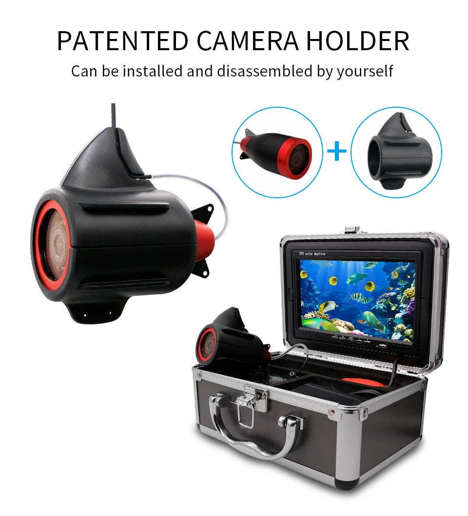 Fishing Camera （DVR）Infrared Night Version Lights 15m/30m 1000TVL Underwater Fish finder Winter Camera For Fishing