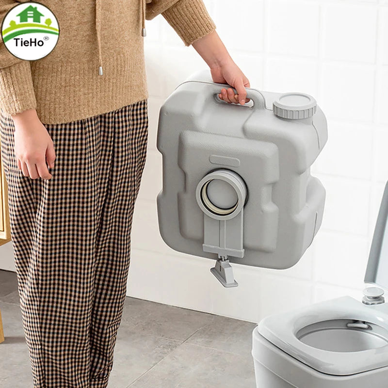 5 Gallon Portable Toilet, Flush Potty, Travel Camping, Hunting, Hiking Outdoor Closes tool, Adult Toilet, The Aged Ward Toilet