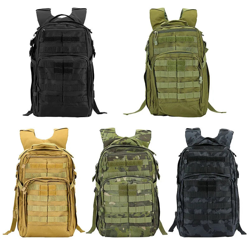 Backpack Hiking Assault Tactical Men Outdoor Travel Bag  25L Field Adventure Camping Rucksack