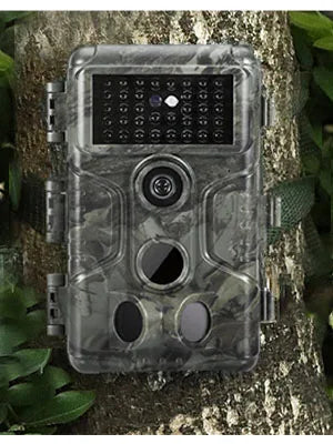 Trail Camera, 48MP 1296p  with Clear 100ft No Glow Night Vision, Fast 0.1s Trigger Speed Motion Activate