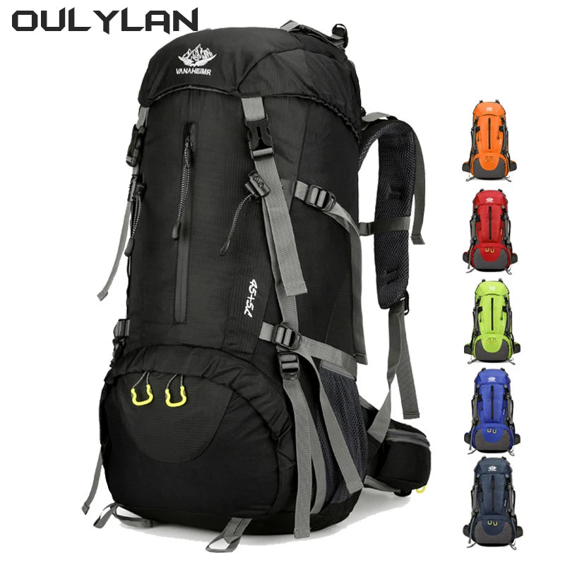 Outdoor Sports Climbing Backpacks, Travel Backpack, Camping Bag, Large Hiking Bag Tourist Rucksack Waterproof