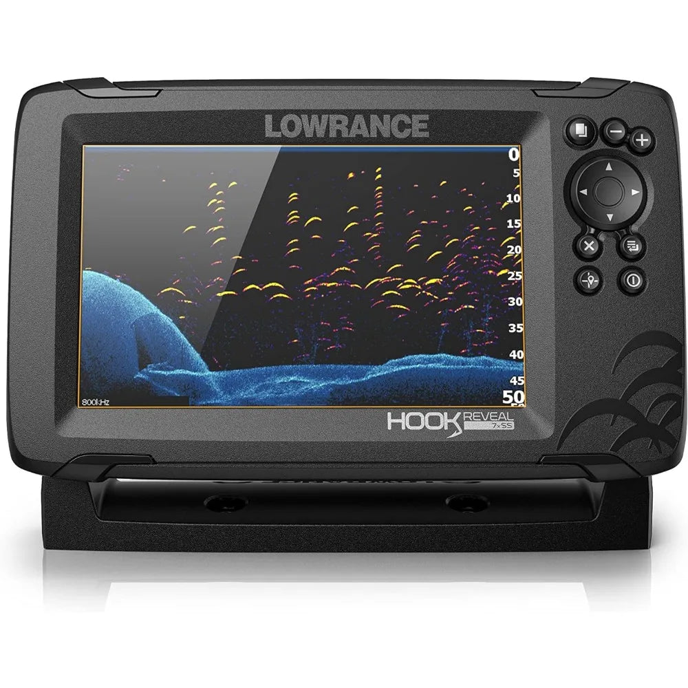 7 Inch Fish Finders With Transducer Fising Plus Optional Preloaded Maps Fish Finder