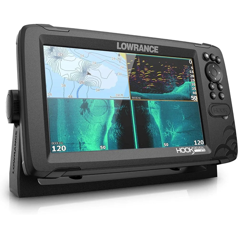 Reveal 9 inch Fish finders with Pre-loaded C-MAP Options