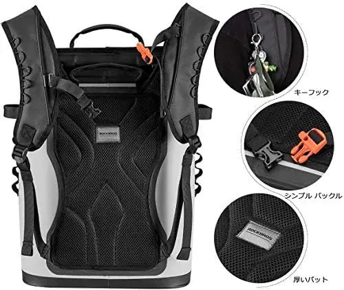 Backpack Cooler Leak-Proof Soft Sided Waterproof Insulated Backpack Cooler Bag 36 Can Soft Cooler for Camping Fishing