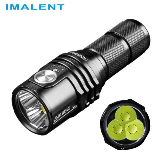 Powerful Flashlight 13000 Lumen Cree XHP70.2 LED Handlight Rechargeable Waterproof Torch for Camping Searching