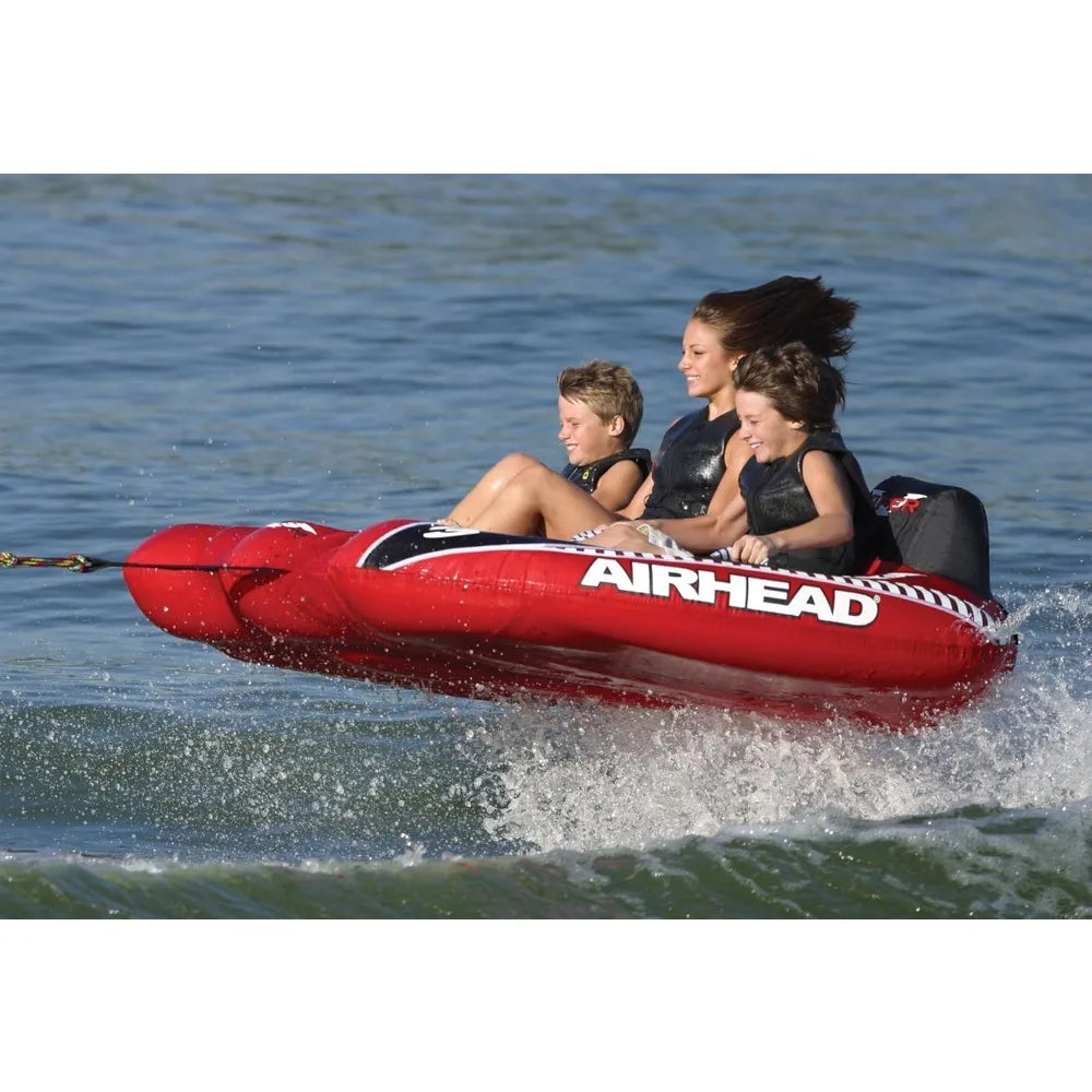 Towable 1-3 Rider Models, Tube for Boating and Water Sports, Heavy Duty Full Nylon Cover