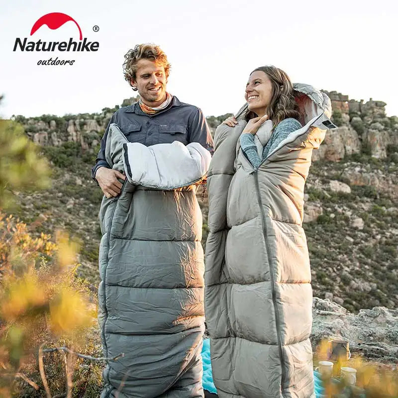 Lightweight Sleeping Bag M300 Double Camping Sleeping Bag M400 Machine Washable Winter Sleeping Bag