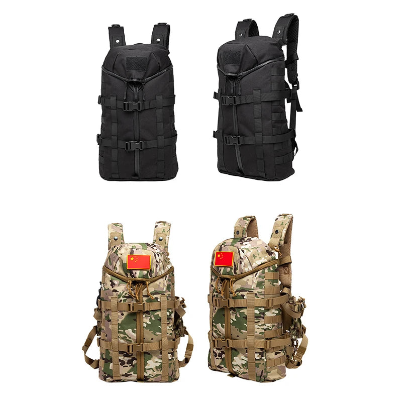 Camouflage Backpack Tactics Shoulder Bag Camping Outdoor Multifunction Detachable Travel Sports High Capacity Water Proof