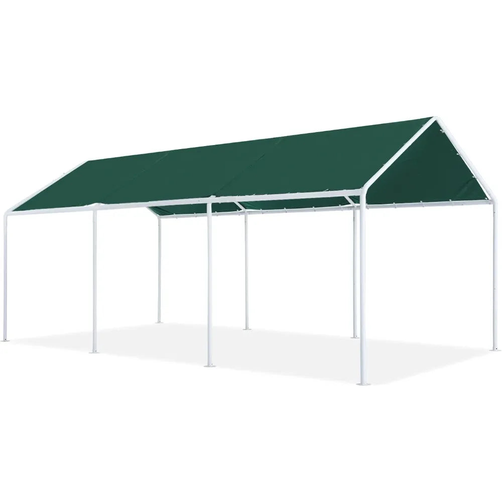 Camping Tent for Carport Garage, Car Boat Shelter, Party Tents Shed, Garden Buildings Supplies, Home,  10x20 FT