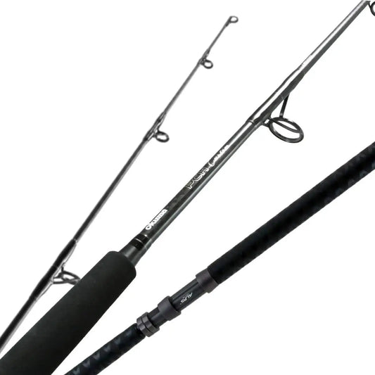 Custom Lightweight Carbon Fishing Rods Black, 8 feet