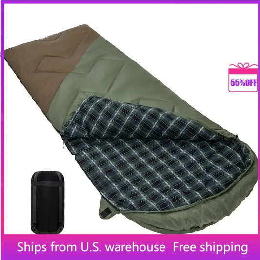 Sleeping Bag for Adults Lightweight, Water-Resistant for Camping, Hiking  Big and Tall Sleeping Bags, 3-4 Season Sleeping Bag - Get Outdoors Now