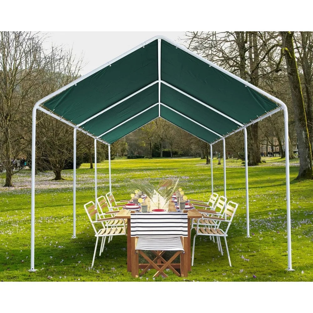 Camping Tent for Carport Garage, Car Boat Shelter, Party Tents Shed, Garden Buildings Supplies, Home,  10x20 FT