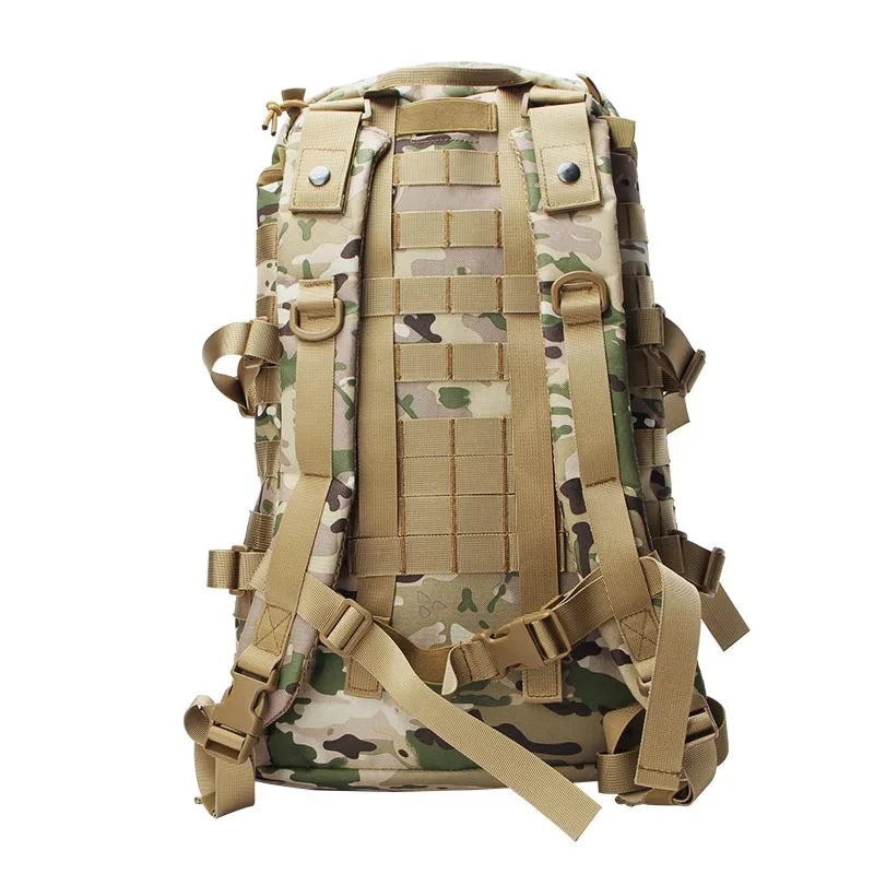 Camouflage Backpack Tactics Shoulder Bag Camping Outdoor Multifunction Detachable Travel Sports High Capacity Water Proof