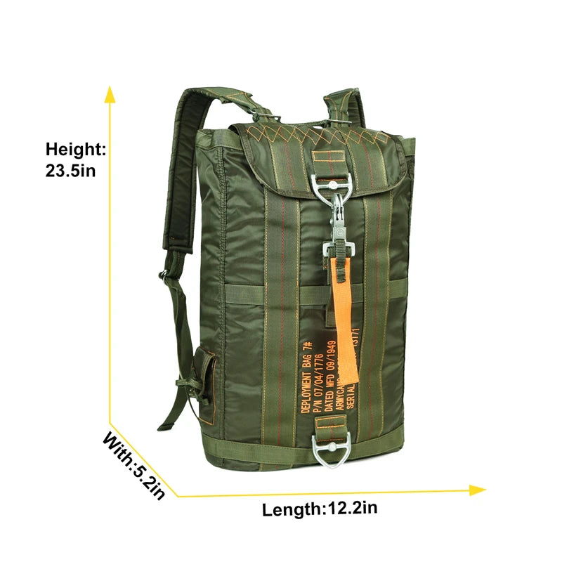 Durable All-purpose Backpack Lightweight Carryall Parachute Bag For Outdoor Hunting Trips Hiking School Carry Adventures - Get Outdoors Now