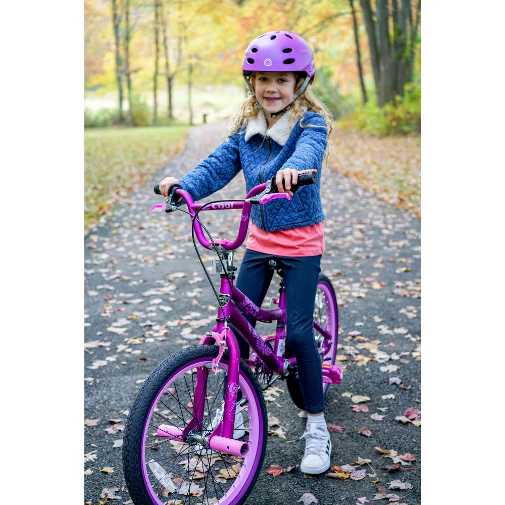 20" Cool Girl's Bike, Satin Purple Bicycle