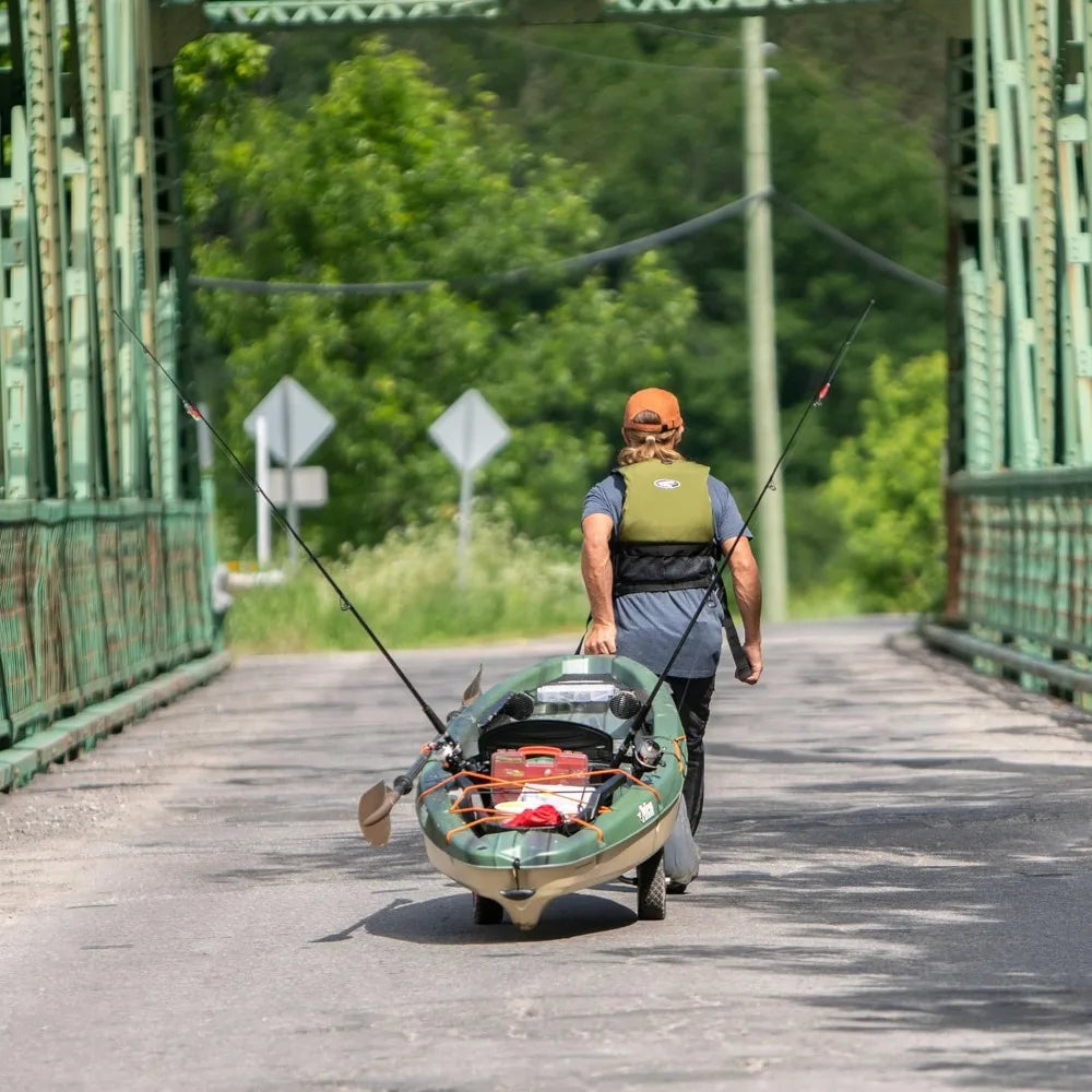 Angler Fishing Kayak - Sit-on-Top Kayak - Lightweight - 9.6 ft