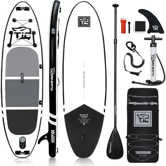 Water Sport Paddle Board With Premium SUP Board Accessories Allround Paddle Boards for Adults/Kids Wake board Surfboard