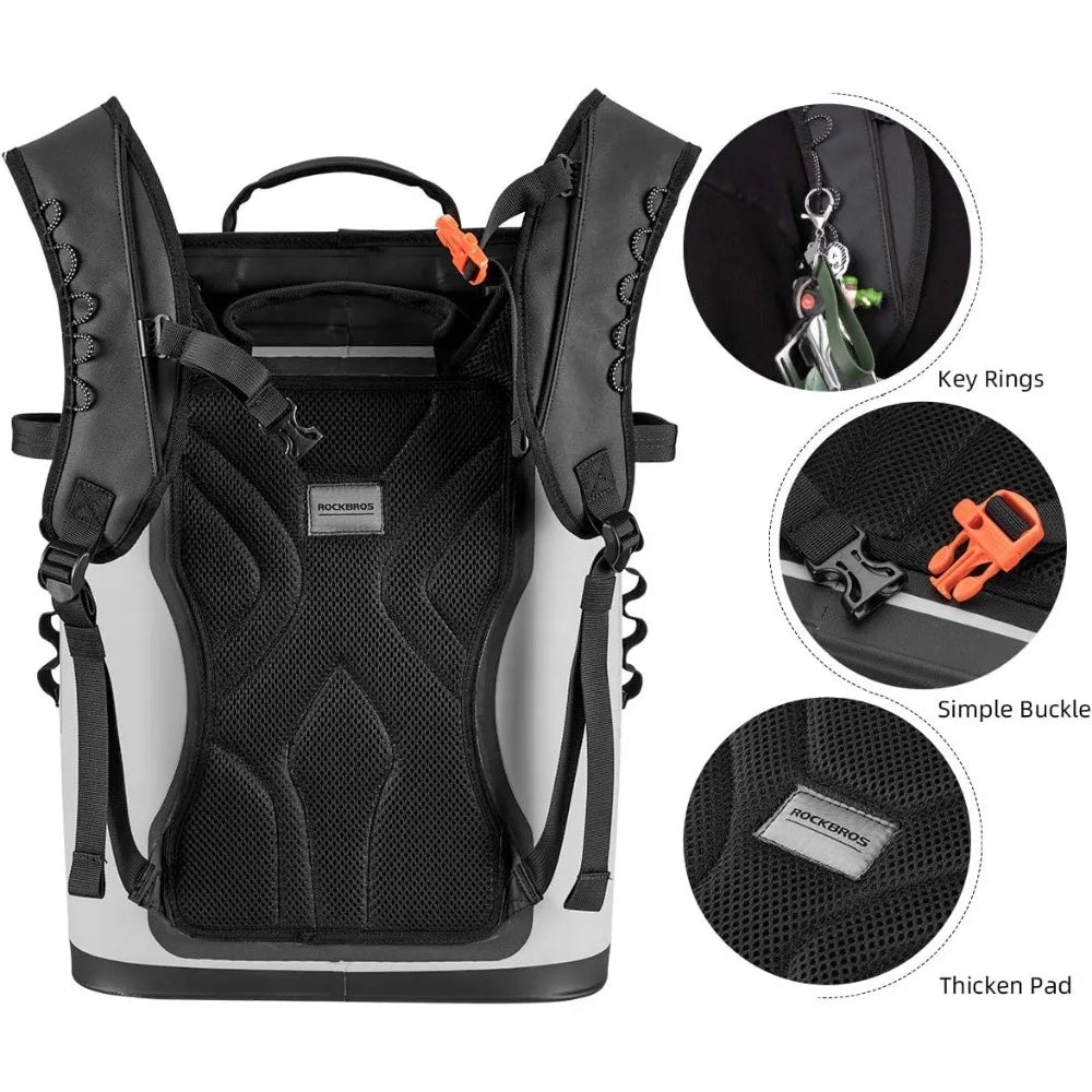 Backpack Cooler Leak-Proof Soft Sided Cooler Waterproof Insulated Backpack