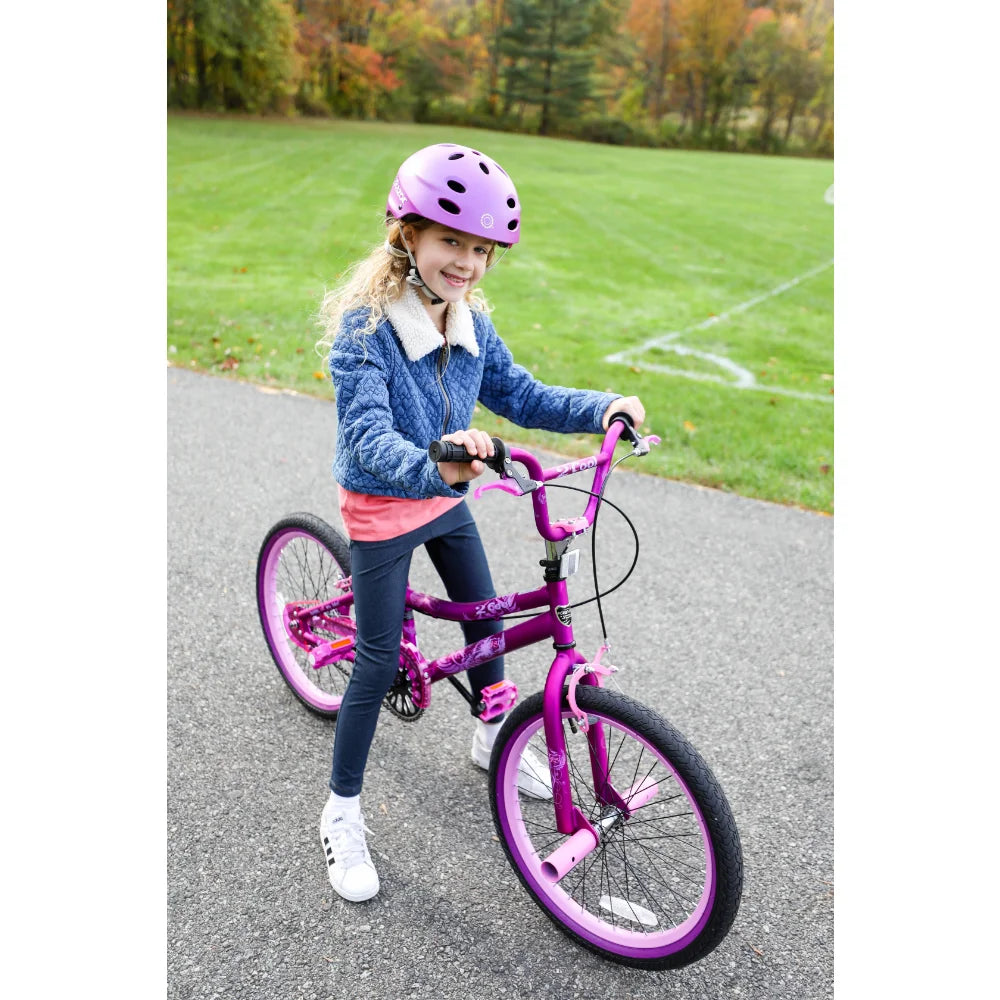 20" Cool Girl's Bike, Satin Purple Bicycle