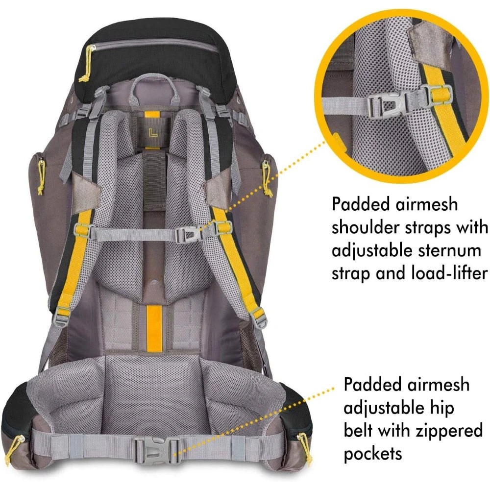 Climbing Bag Pathway Internal Frame Hiking Backpack Camping Travel Sports