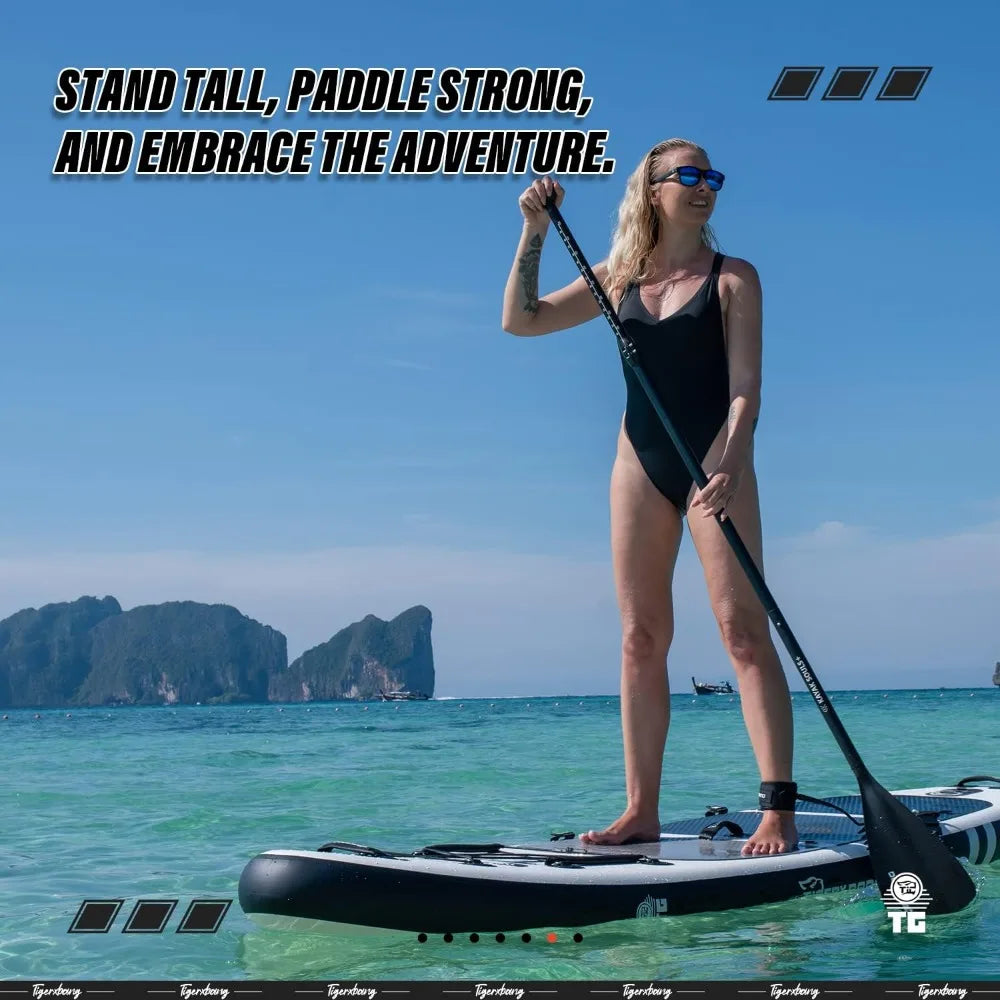 Water Sport Paddle Board With Premium SUP Board Accessories Allround Paddle Boards for Adults/Kids Wake board Surfboard